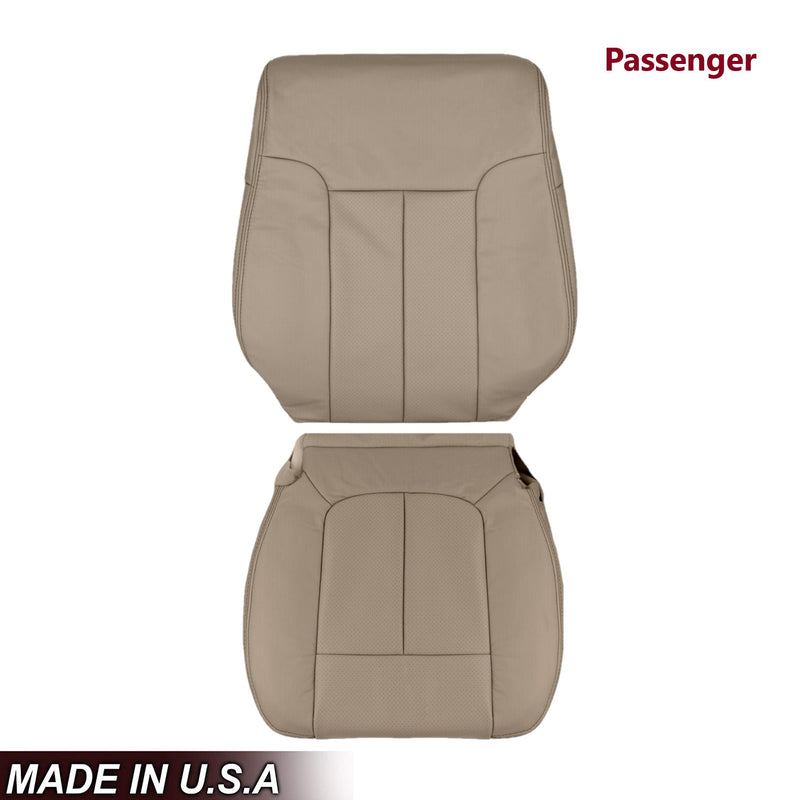 2009-2010 Ford F-150 Lariat Seat Cover Replacement in Camel Tan: Choose From Variants - Auto Seat Replacement