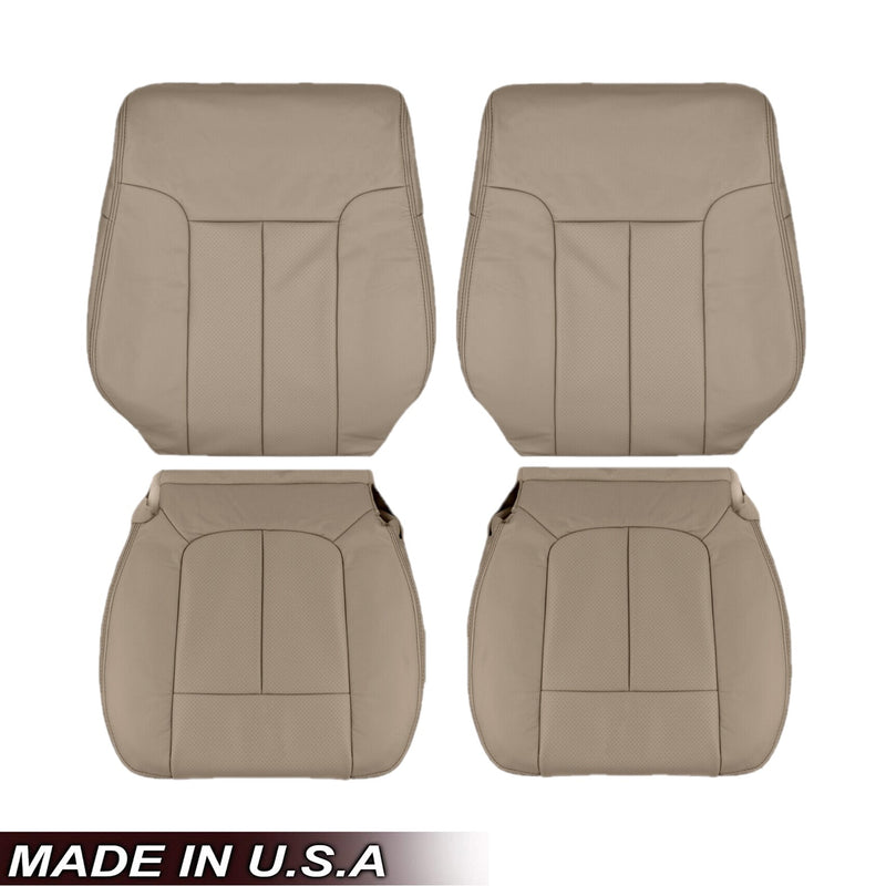 2009-2010 Ford F-150 Lariat Seat Cover Replacement in Camel Tan: Choose From Variants - Auto Seat Replacement