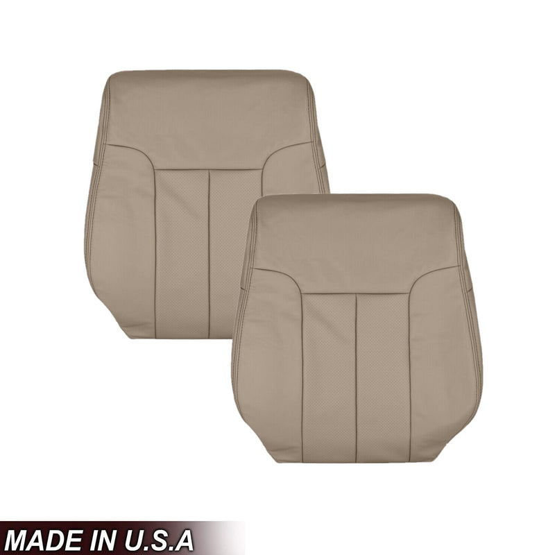 2009-2010 Ford F-150 Lariat Seat Cover Replacement in Camel Tan: Choose From Variants - Auto Seat Replacement