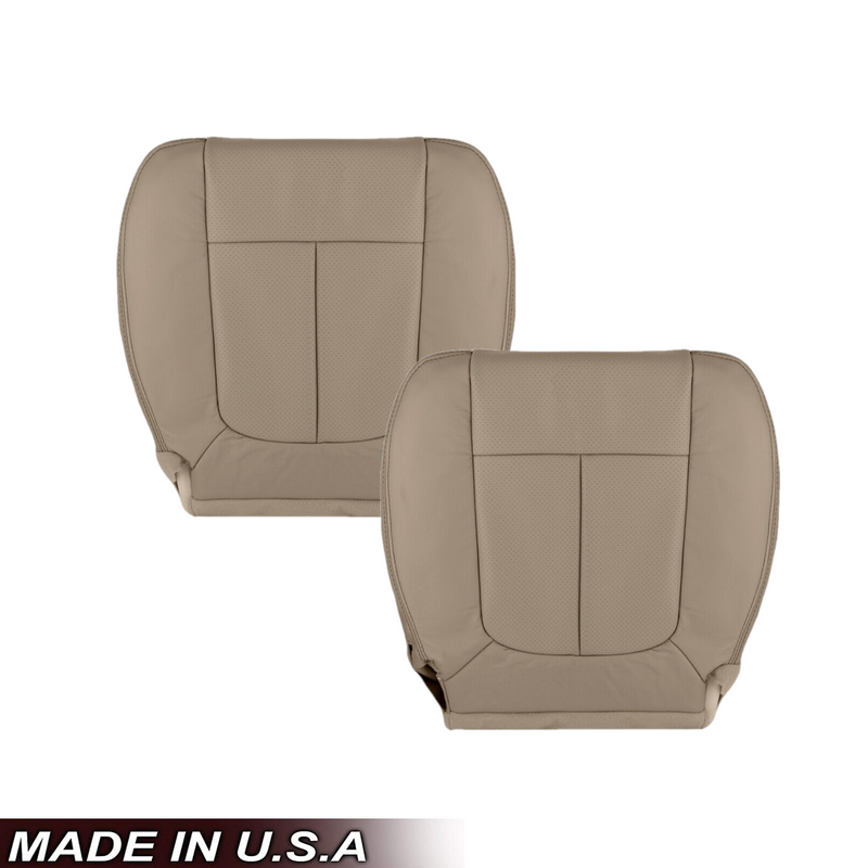 2009-2010 Ford F-150 Lariat Seat Cover Replacement in Camel Tan: Choose From Variants - Auto Seat Replacement