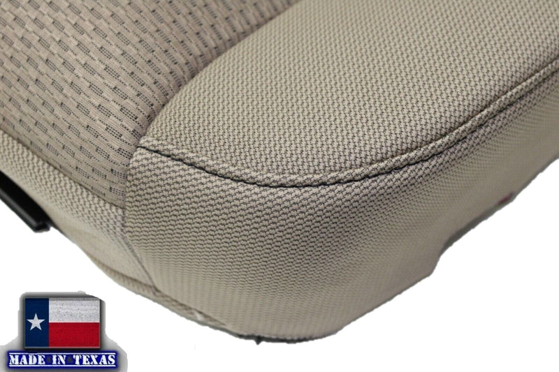 2009 - 2014 Ford F150 XLT Super Duty Tan Cloth Replacement Front Seat Covers - Auto Seat Replacement