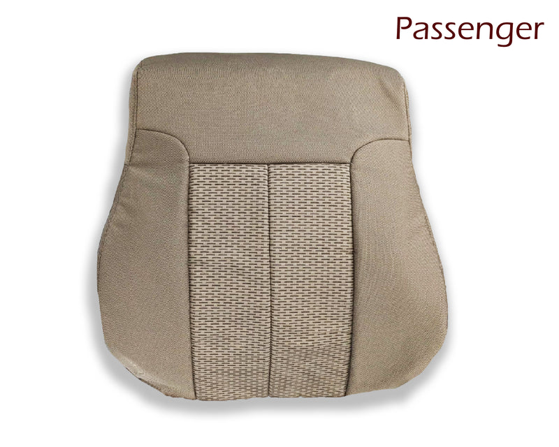 2009 - 2014 Ford F150 XLT Super Duty Tan Cloth Replacement Front Seat Covers - Auto Seat Replacement