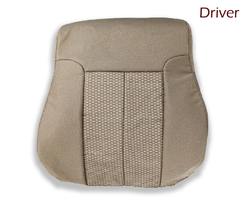 2009 - 2014 Ford F150 XLT Super Duty Tan Cloth Replacement Front Seat Covers - Auto Seat Replacement