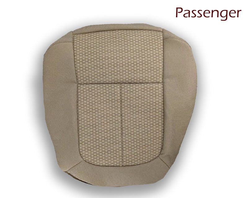 2009 - 2014 Ford F150 XLT Super Duty Tan Cloth Replacement Front Seat Covers - Auto Seat Replacement