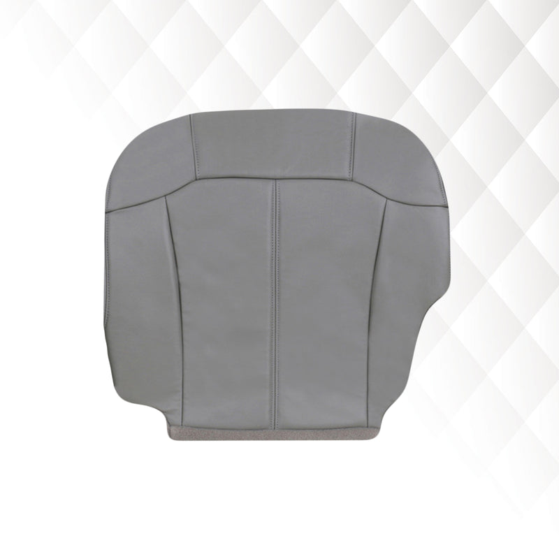 1999-2002 Chevy Silverado Seat Cover in Light Gray: Choose From Variations- 2000 2001 2002 2003 2004 2005 2006- Leather- Vinyl- Seat Cover Replacement- Auto Seat Replacement