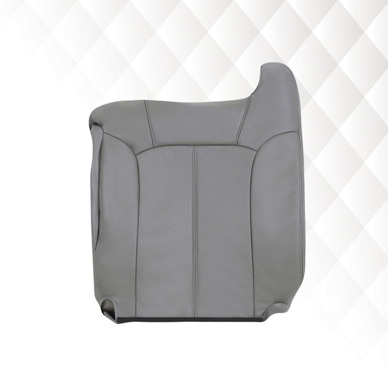 1999-2002 GMC Sierra Seat Cover in Gray: Choose From Variations- 2000 2001 2002 2003 2004 2005 2006- Leather- Vinyl- Seat Cover Replacement- Auto Seat Replacement