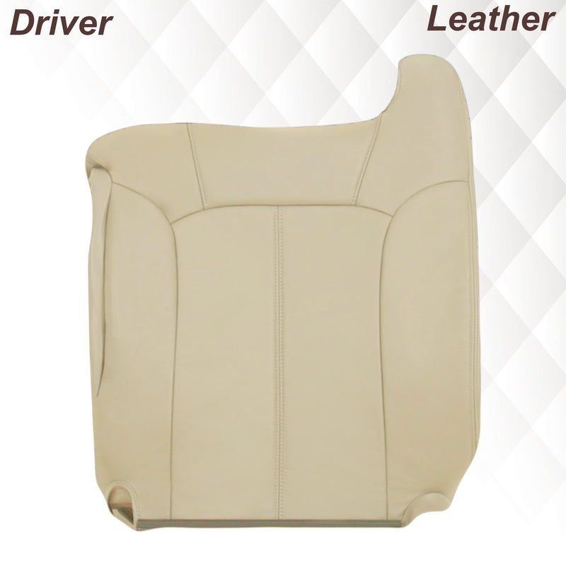 2000-2002 Chevy Tahoe/Suburban Seat Cover in Light Shale Tan: Choose From Variations- 2000 2001 2002 2003 2004 2005 2006- Leather- Vinyl- Seat Cover Replacement- Auto Seat Replacement