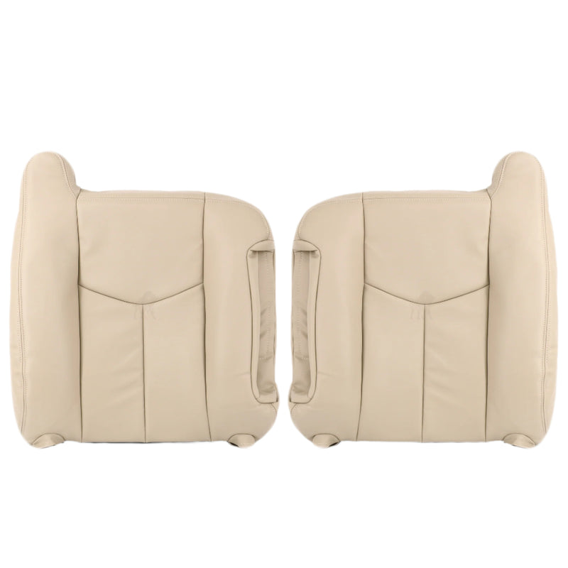 2003-2006 Chevy Tahoe/Suburban Seat Cover in Light Tan: Choose From Variation- 2000 2001 2002 2003 2004 2005 2006- Leather- Vinyl- Seat Cover Replacement- Auto Seat Replacement