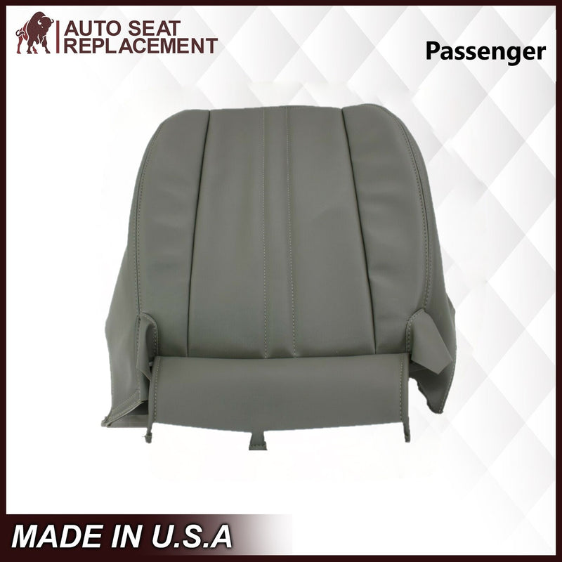 2003-2016 Chevy Express 2500/3500 Kodiak Cargo Van Replacement Seat Cover In Gray- 2000 2001 2002 2003 2004 2005 2006- Leather- Vinyl- Seat Cover Replacement- Auto Seat Replacement