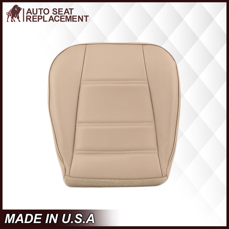 1999-2004 Ford Mustang V6 Seat Cover in Medium Parchment Tan: Choose From Variation- 2000 2001 2002 2003 2004 2005 2006- Leather- Vinyl- Seat Cover Replacement- Auto Seat Replacement