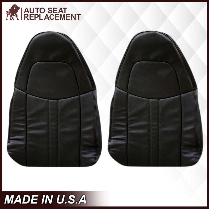 2003-2009 GMC C Series Topkick Vinyl Seat Cover in Dark Gray- 2000 2001 2002 2003 2004 2005 2006- Leather- Vinyl- Seat Cover Replacement- Auto Seat Replacement