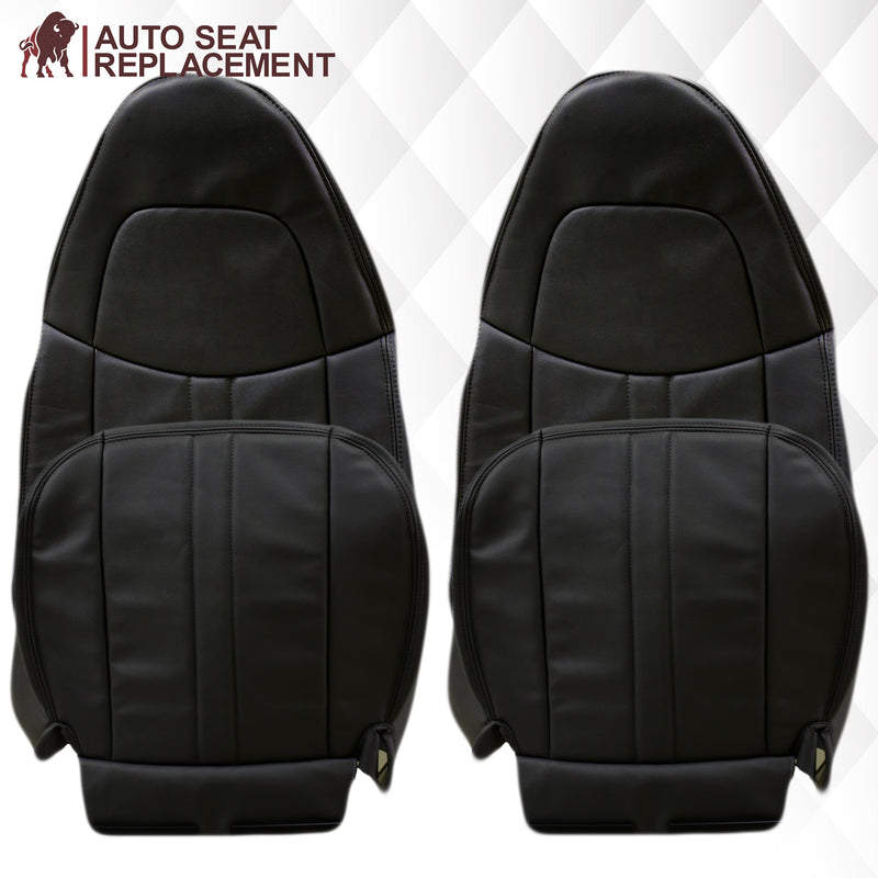 2003-2009 Chevy C Series Kodiak Vinyl Seat Cover in Dark Gray- 2000 2001 2002 2003 2004 2005 2006- Leather- Vinyl- Seat Cover Replacement- Auto Seat Replacement