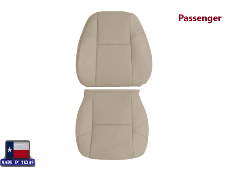 2009-2014 Cadillac Escalade Perforated Seat Cover in Light Cashmere Tan: Choose From Variation