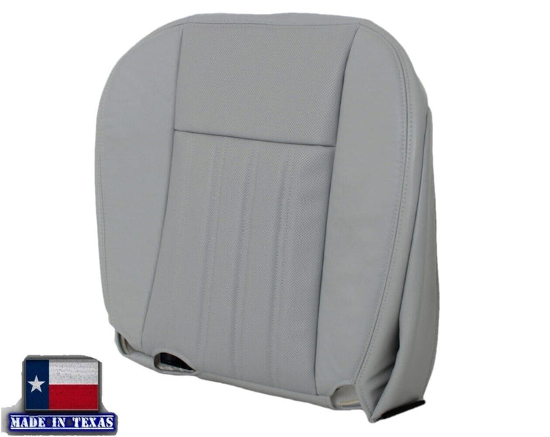 2003 2004 Lincoln Aviator PERFORATED Seat Covers in Light Parchment Tan OR Light Gray: Choose Genuine Leather or Vinyl
