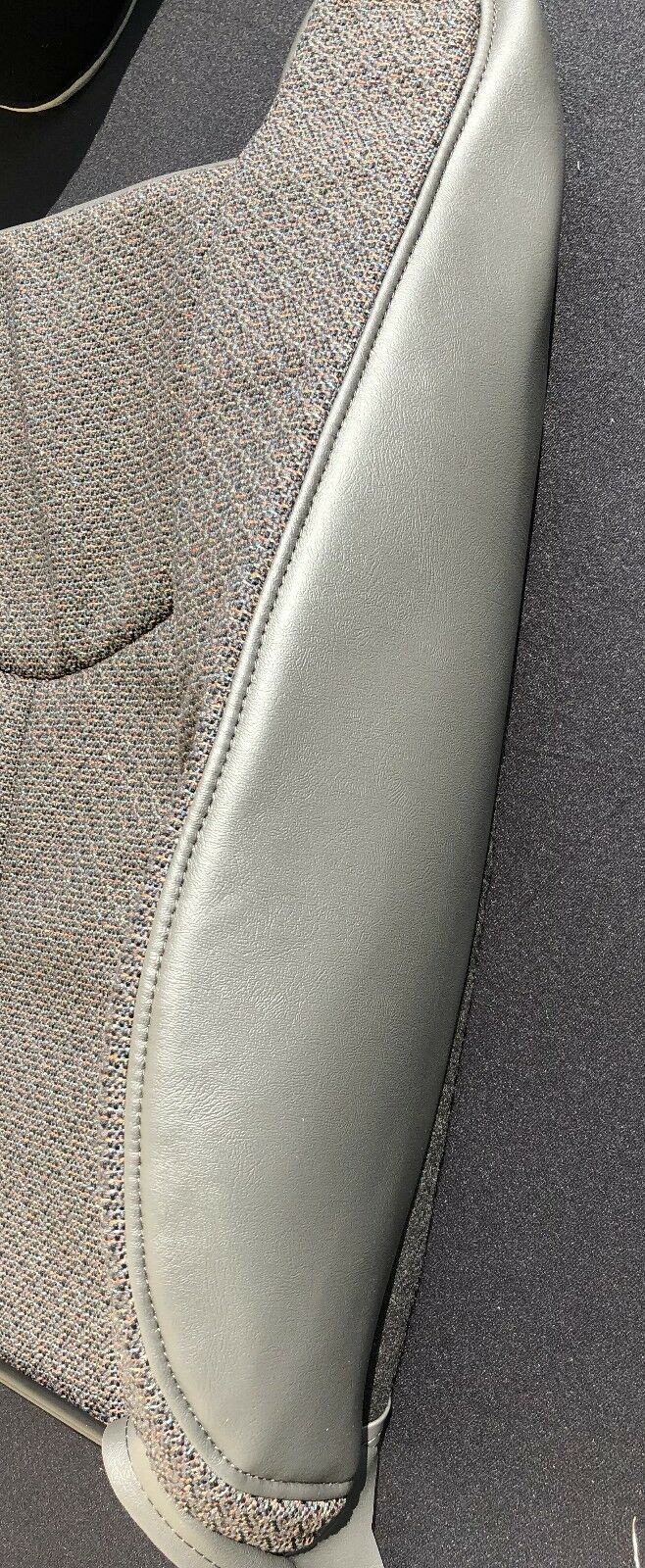 2003 2004 2005 2006 2007 GMC Sierra Cloth Seat Covers in Dark Gray