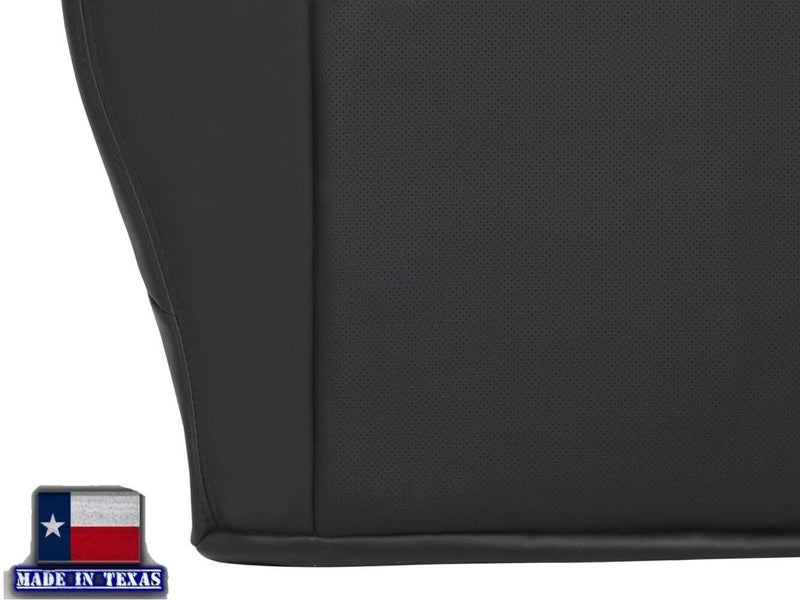 2004-2009 Cadillac SRX Perforated Seat Cover in Genuine Leather Ebony Black: Choose From Variation