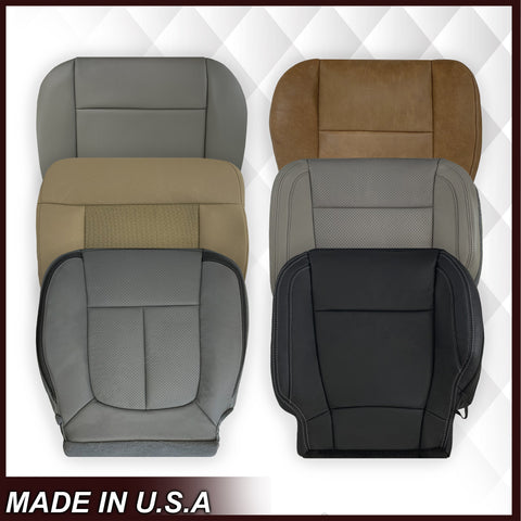 2007-2008 Ford F150 Front Driver Bottom Cloth Seat Cover – Dark Flint Gray – OEM Replacement