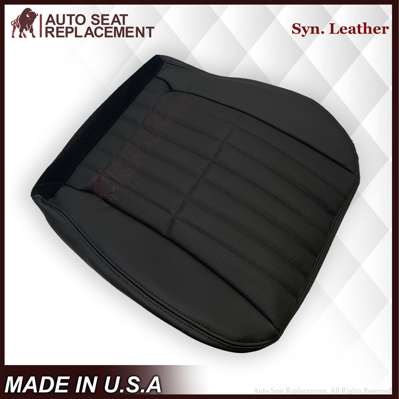 1997-2002 For Chevy Camaro SS Replacement Black Seat Covers In Synthetic Leather - Auto Seat Replacement