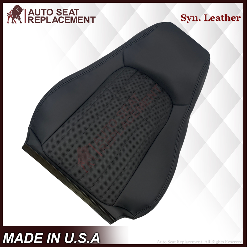 1997-2002 For Chevy Camaro SS Replacement Black Seat Covers In Synthetic Leather - Auto Seat Replacement