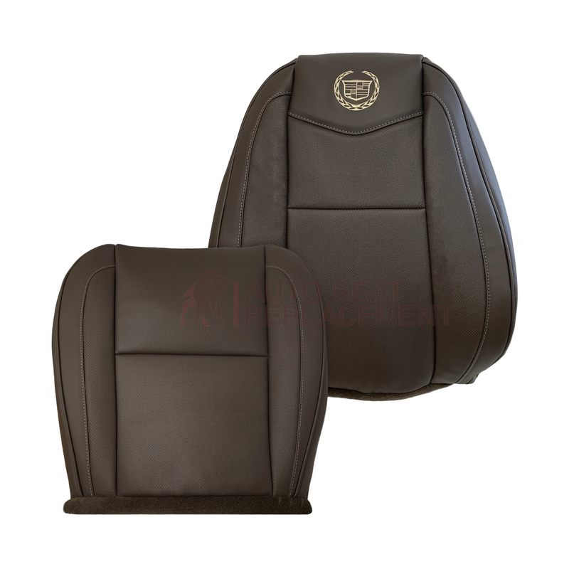 07-14 Cadillac Escalade Driver Brown Leather Seat