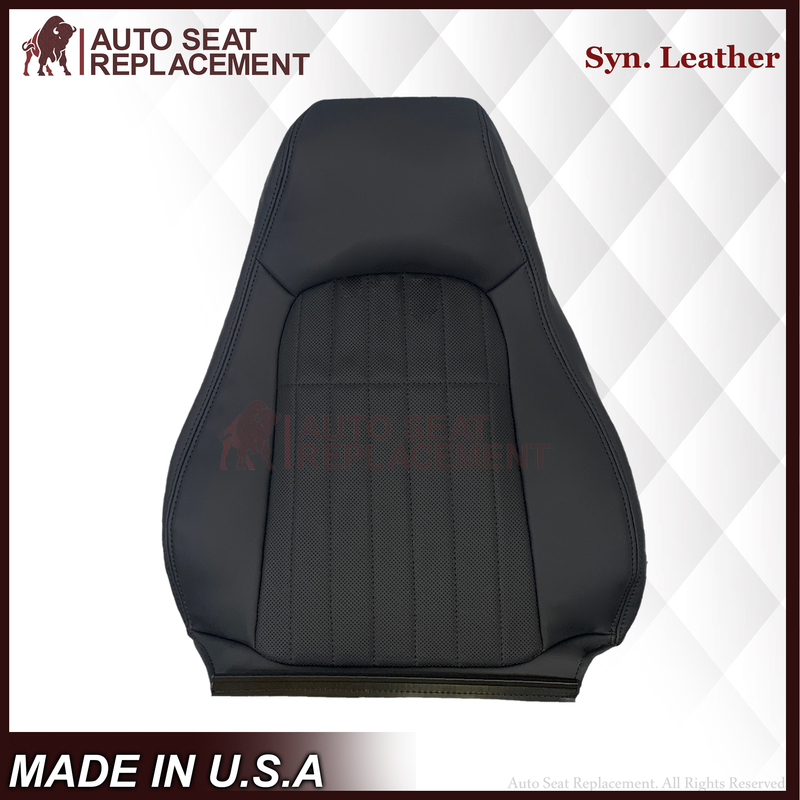 1997-2002 For Chevy Camaro SS Replacement Black Seat Covers In Synthetic Leather - Auto Seat Replacement