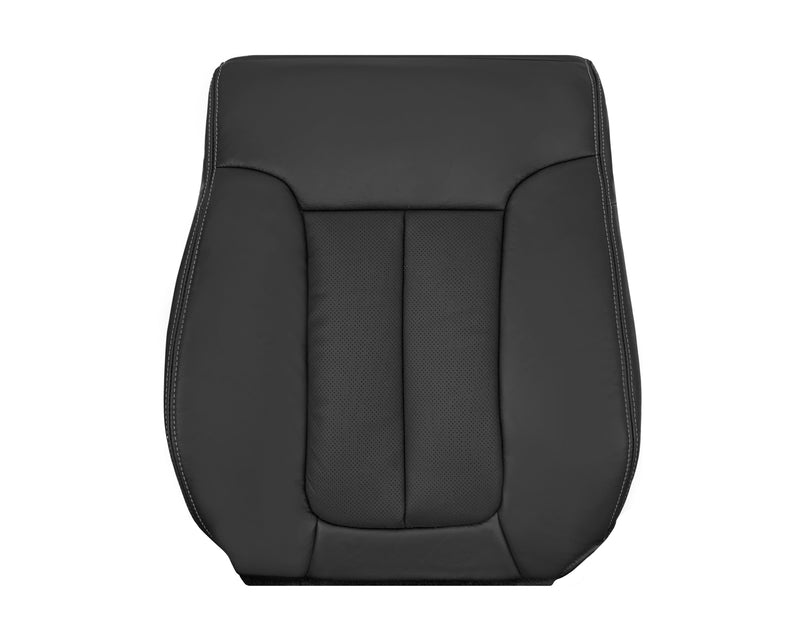 09_14 F150 Driver Top Leather Black Seat Cover