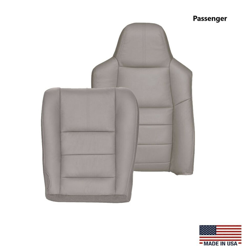 2008-2010 Ford F-250 F-350 F-450 F-550 Lariat Seat Cover in Medium Stone Gray: Choose From Variants
