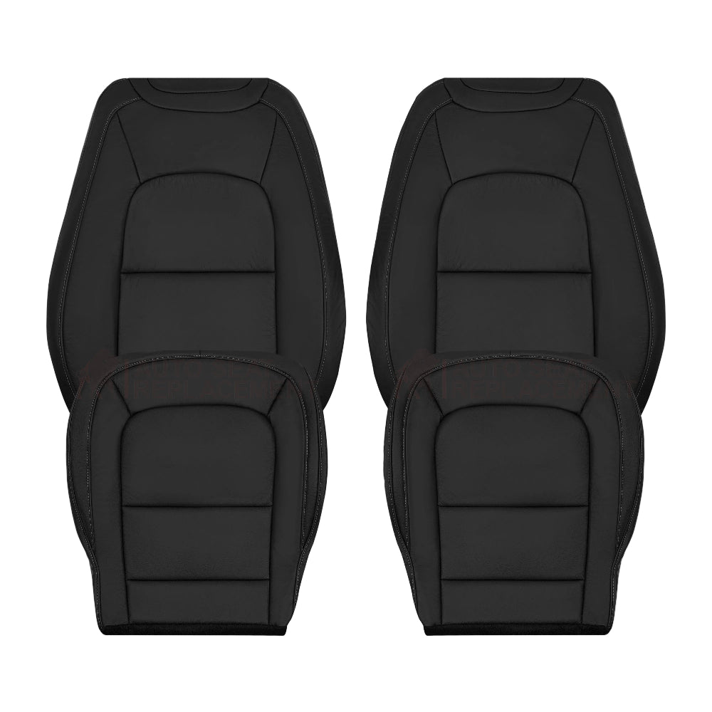 15_22 Chevy Colorado LT ZR2 LTZ LS Leather Seat Covers Black