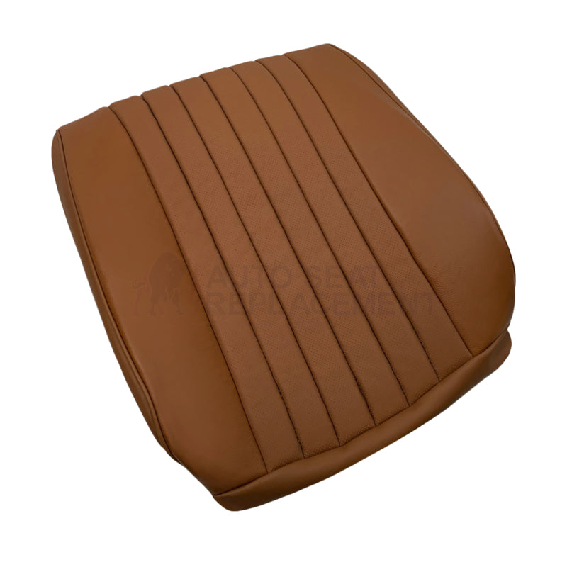 1972-1989 Mercedes Benz R107 Leather seat Covers 280SL 450SL 380SL 560SL W107 SL In Saddle Brown