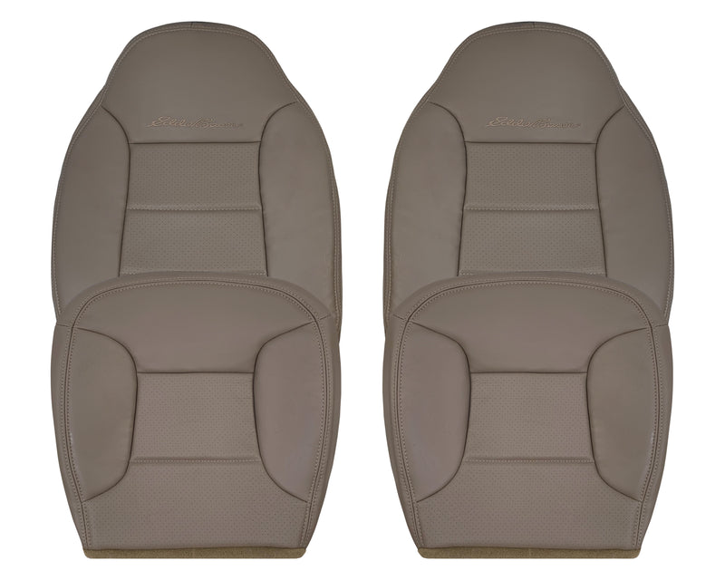 1992 - 1996 Ford Bronco Eddie Bauer Synthetic Leather Seat Cover In Mocha Tan