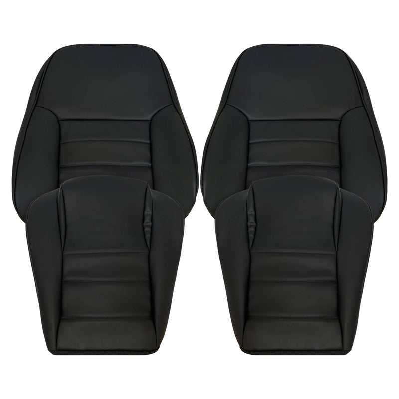 1994-1998 Ford Mustang Synthetic Replacement Seat Covers in Black: Choose From Variation - Auto Seat Replacement