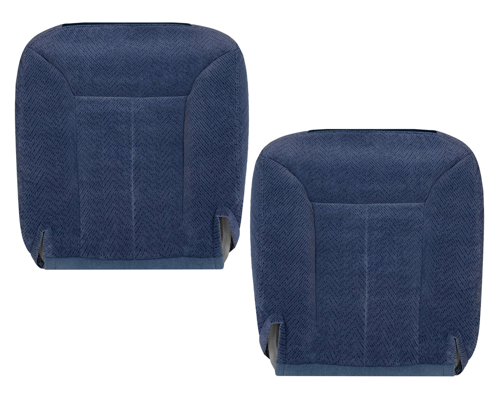 1995-1999 Chevy Tahoe Suburban Silverado Cloth Seat Cover in Navy Blue