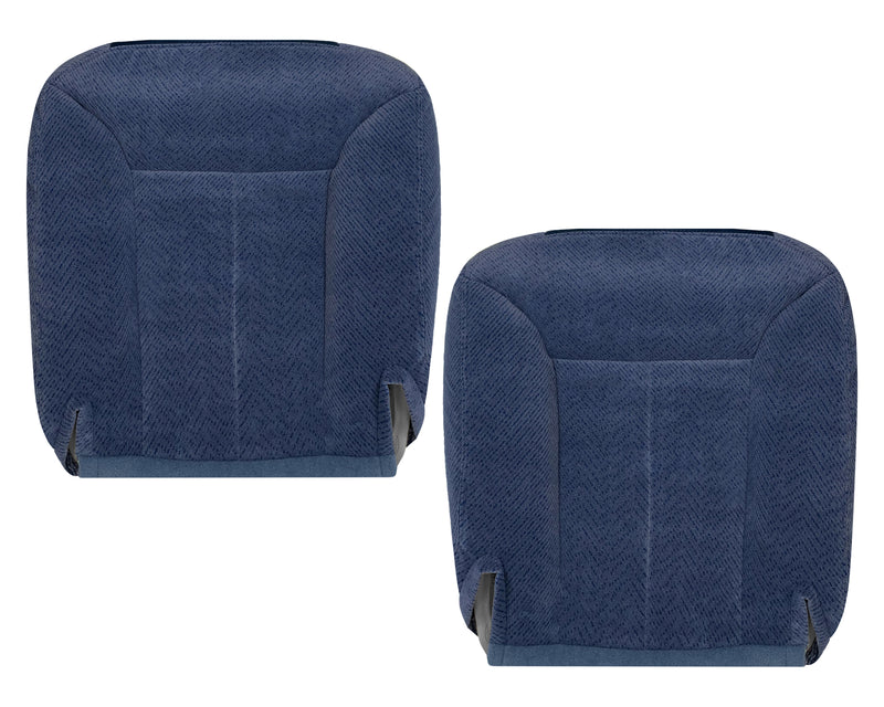 1995-1999 Chevy Tahoe Suburban Silverado Cloth Seat Cover in Navy Blue