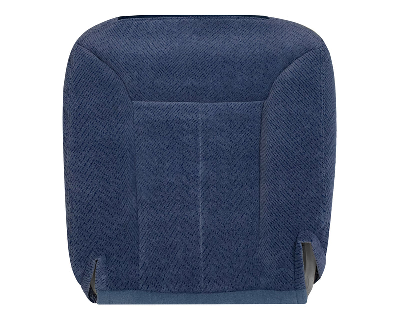 1995-1999 Chevy Tahoe Suburban Silverado Cloth Seat Cover in Navy Blue driver cushion passenger Cushion Cover 