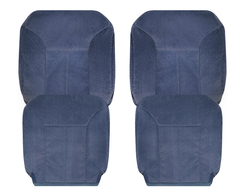 1995-1999 Chevy Tahoe Suburban Silverado Replacement Cloth Seat Cover in Navy Blue: Choose your options