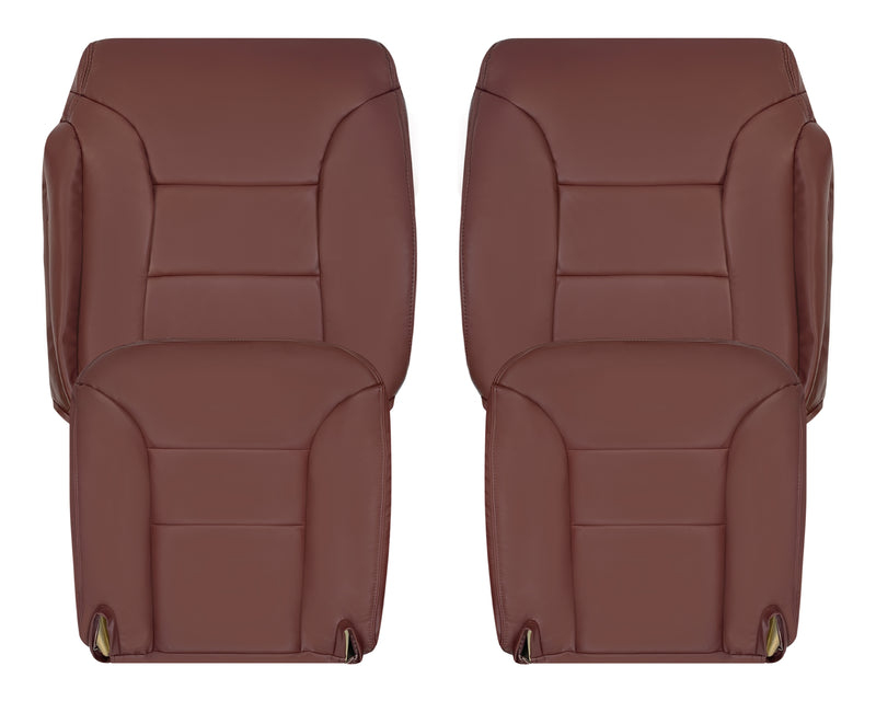 1995-1999 Chevy Silverado Seat Cover Replacement in Ruby Red " Red Burgundy"