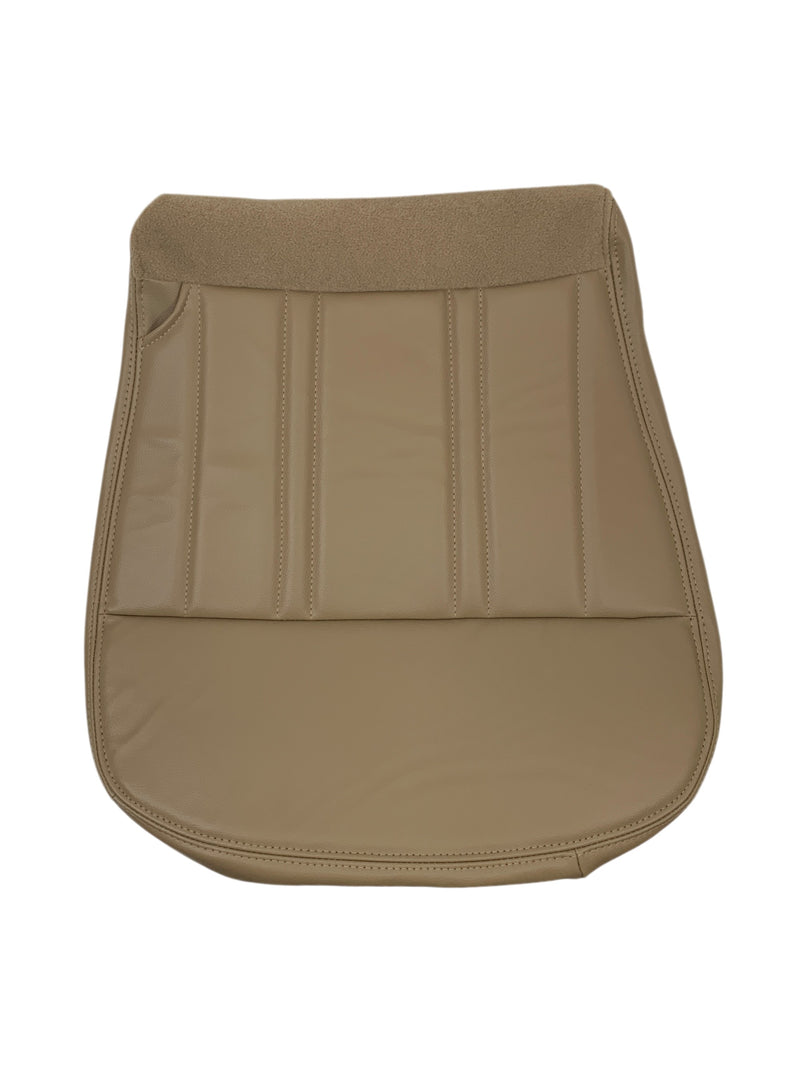 1997-1998 Ford F150 Lariat XLT 60/40 SPLIT Seat Cover in Prairie Tan: Choose Leather or Vinyl - Auto Seat Replacement