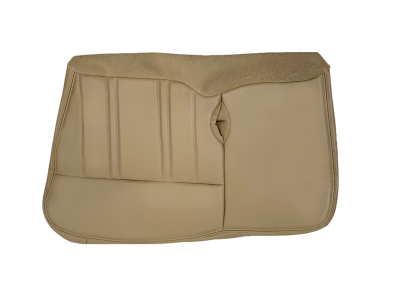 1997-1998 Ford F150 Lariat XLT 60/40 SPLIT Seat Cover in Prairie Tan: Choose Leather or Vinyl - Auto Seat Replacement