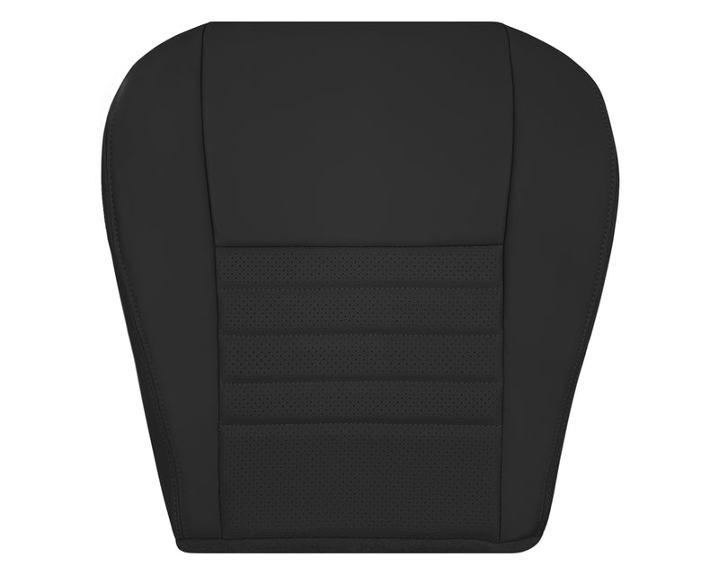 1999-2004 Ford Mustang GT Convertible Replacement Seat Cover in Dark Charcoal Black