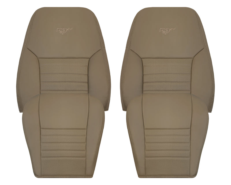 1999-2004 Ford Mustang GT Convertible Seat Cover in Medium Parchment Tan