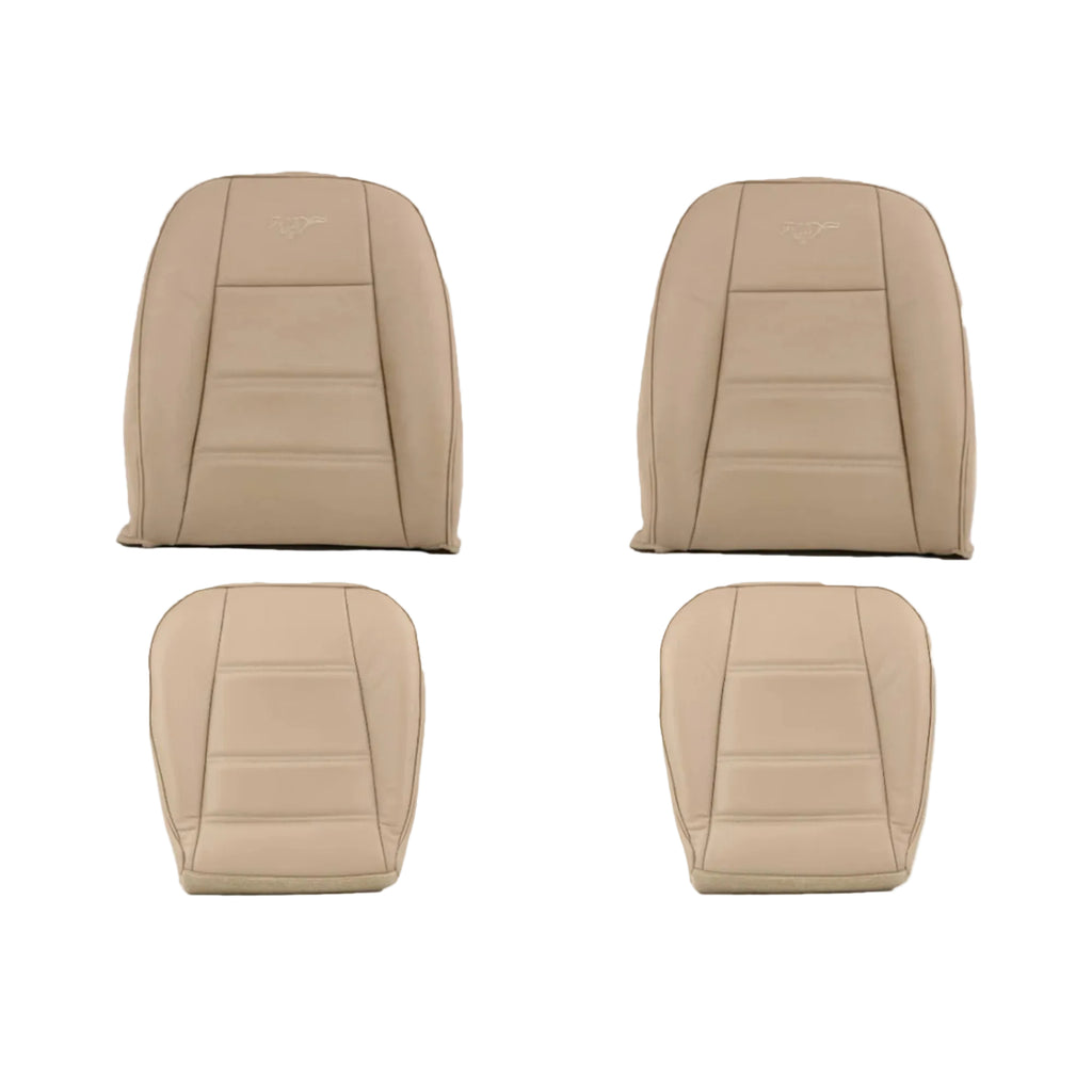 1999-2004 Ford Mustang V6 Seat Cover in Parchment Tan- Auto Seat Replacement