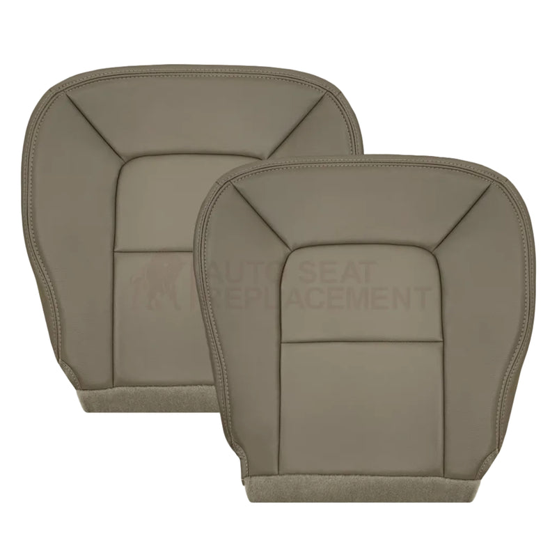 2000-2003 Dodge Durango SLT Replacement Bottom Seat Covers in Gray Vinyl: Choose From Variation - Auto Seat Replacement