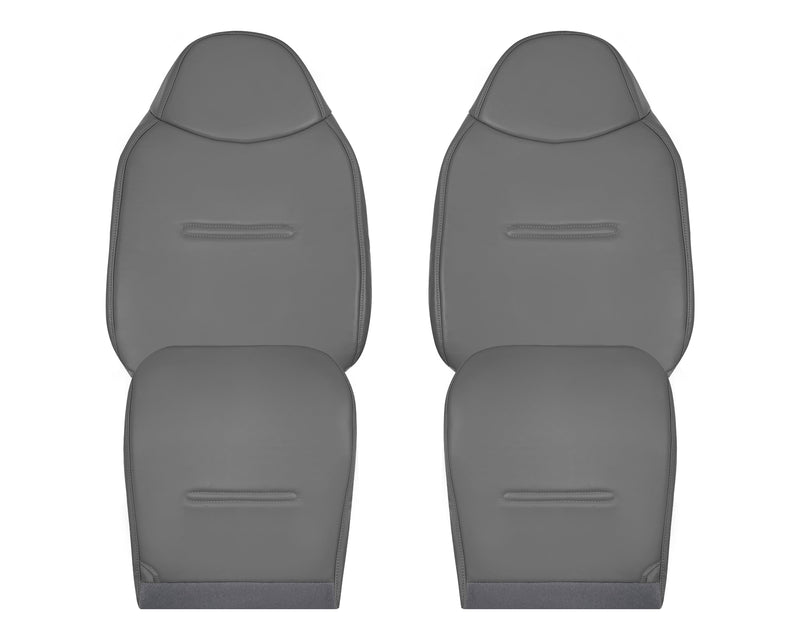 2001 - 2007 Ford F250 F350 F450 F550 Work Truck Super Duty XL Replacement Seat Covers in Gray