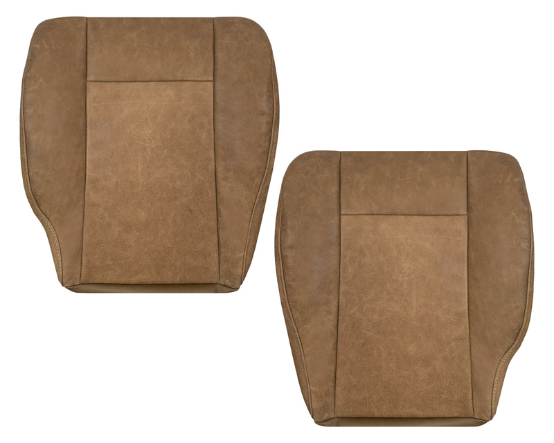 2001-2003_FORD_F150_EXTENDED_CAB_Driver_Passenger_Side_Top_Bottom_Cushion_KING_RANCH_COWHIDE_GENUINE_LEATHER_FRONT_SEAT_COVERS