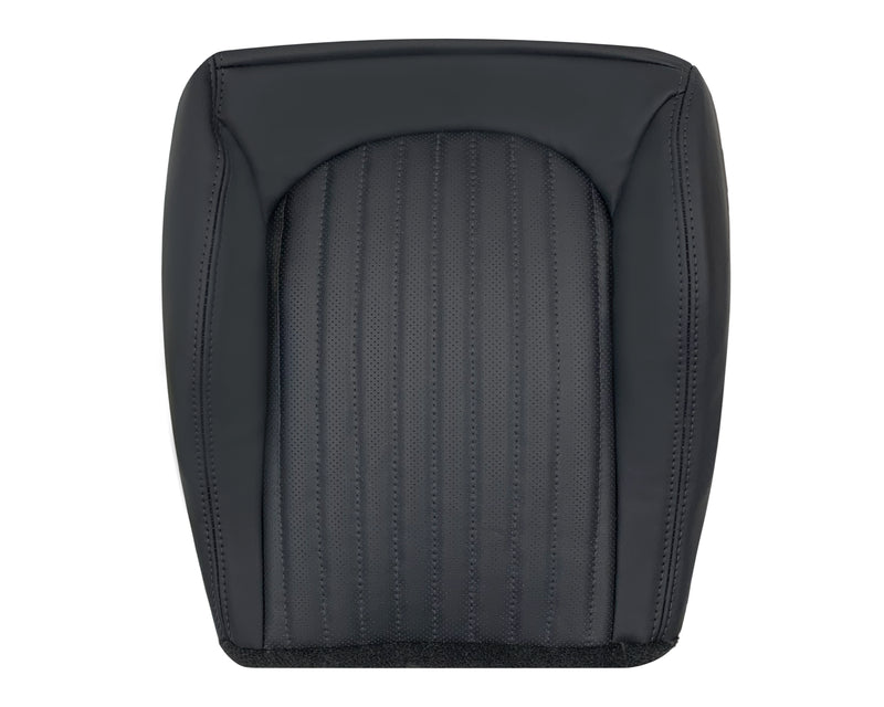 2001 2002 2003 Ford Mustang 2001 Bullitt Replacement Seat Covers In Ebony Black Driver Top Driver Passenger Bottom Cushion Cover