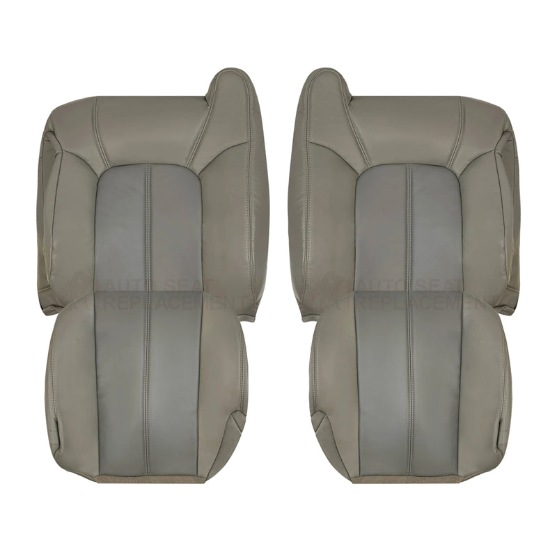 2001 2002 GMC Yukon Denali Seat Cover Gray In Leather
