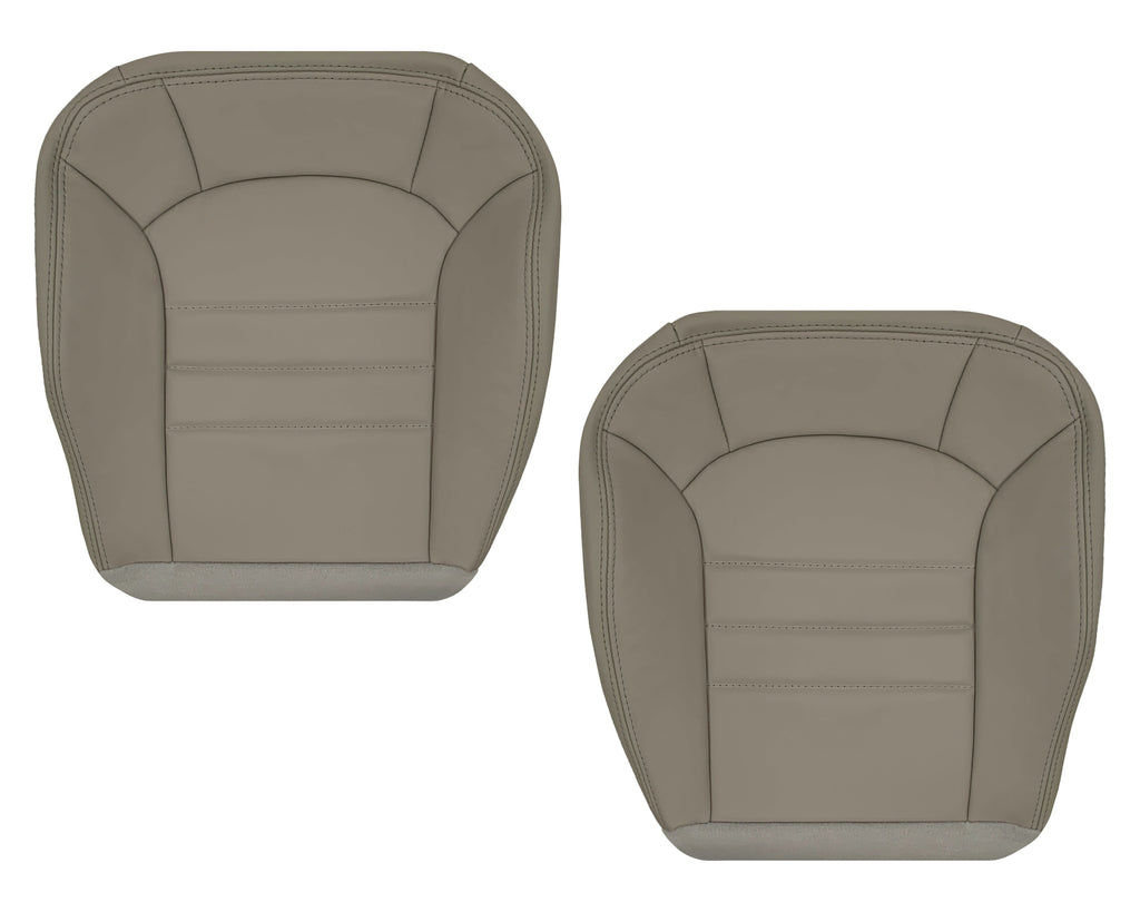 2002-2004 Jeep Liberty Replacement Seat Cover: Driver OR Passenger bottom Light Gray