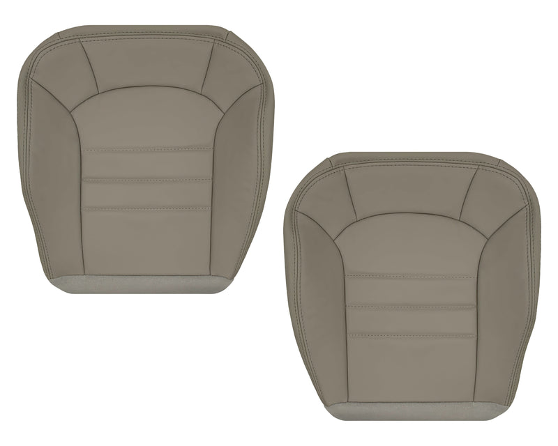 2002-2004 Jeep Liberty Replacement Seat Cover: Driver OR Passenger bottom Light Gray