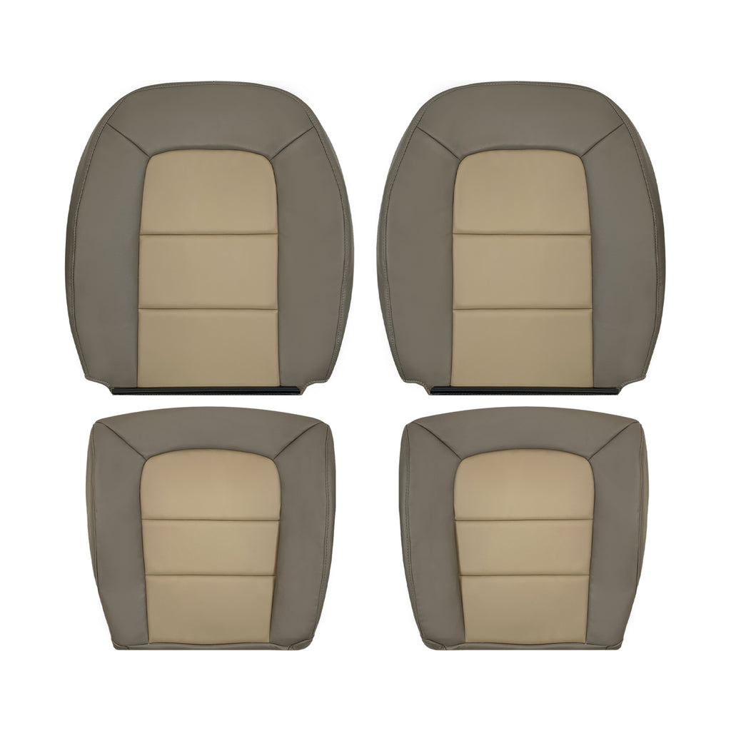 2002-2005 Brand-New Driver- or Passenger-Side Replacement Seat Cover for your Ford Explorer Sport Trac In 2 Tone Tan