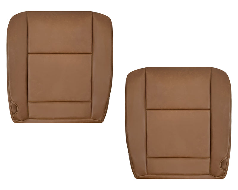 2002-2007 Ford F250 F350 King Ranch Replacement Seat Covers: Driver &amp; Passenger, Bottom/Top/Lean Back, King Ranch Synthetic Leather